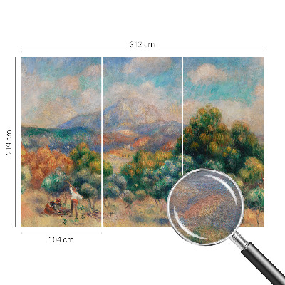 Fototapet børneværelse Bjerglandskab