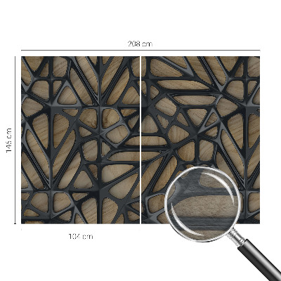 Fototapet på mål Trænet