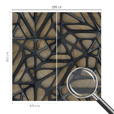 Fototapet på mål Trænet