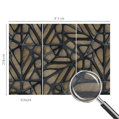 Fototapet på mål Trænet