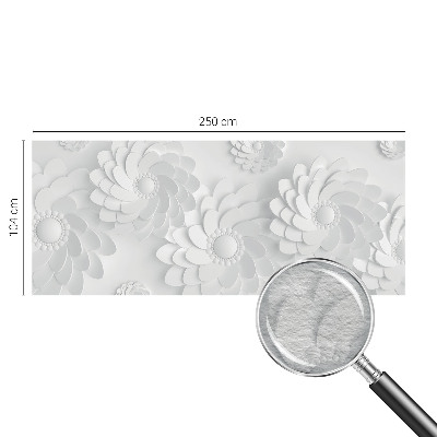 Modern fototapet i blomsteragtigt design