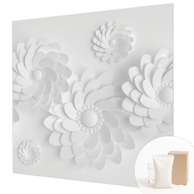 Modern fototapet i blomsteragtigt design
