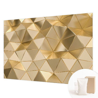 3D fototapet Trekantede mønstre
