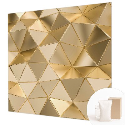 3D fototapet Trekantede mønstre