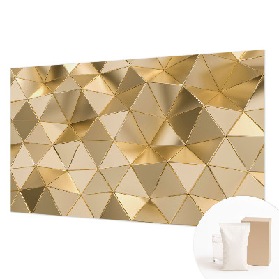 3D fototapet Trekantede mønstre
