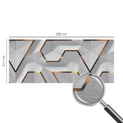 Fototapet Tredimensionelle mønstre