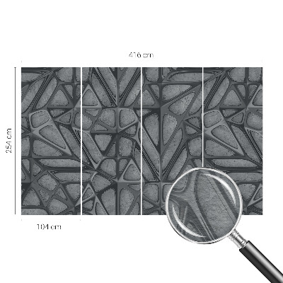 Fotovæg Geometriske mønstre