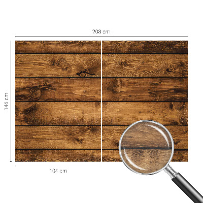 Non-woven fototapet Træbrædder