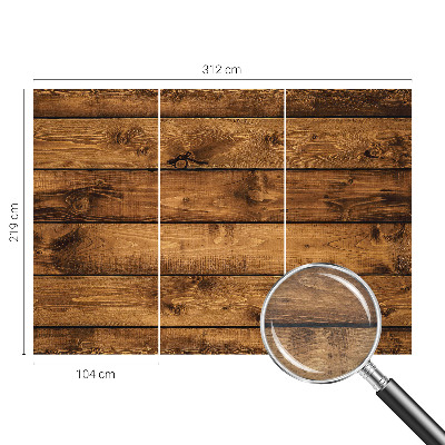 Non-woven fototapet Træbrædder