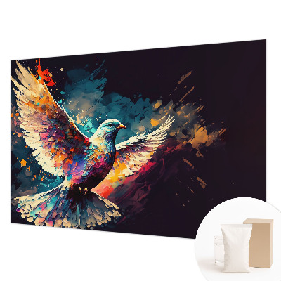 Væg tapet Farverig fugl