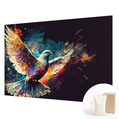 Væg tapet Farverig fugl