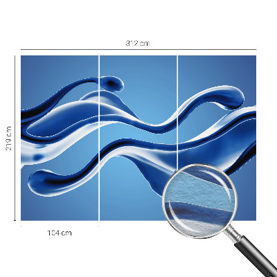 Fototapet stue Abstrakt lethed