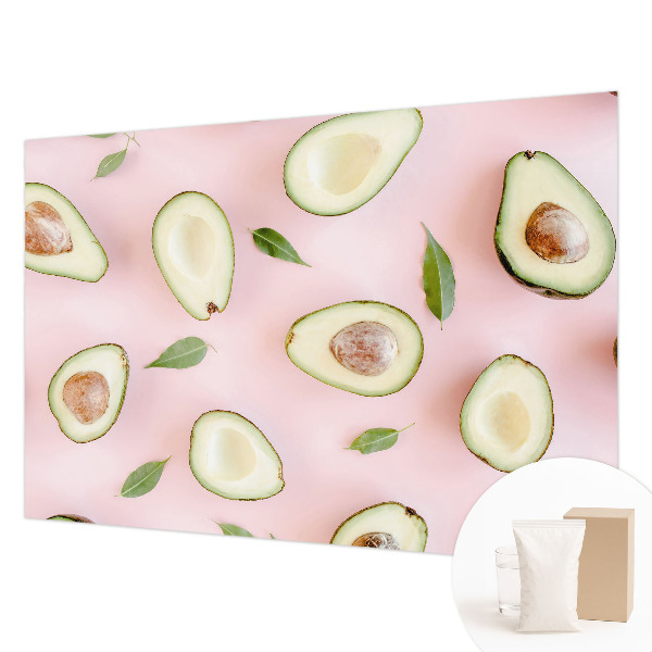 Fototapet til børn med avocado-motiv
