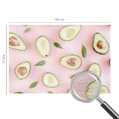Fototapet til børn Avocado-sammensætning