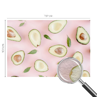 Fototapet til børn Avocado-sammensætning