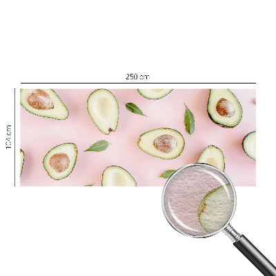 Fototapet til børn med avocado-motiv