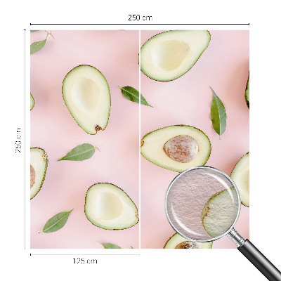 Fototapet til børn Avocado-sammensætning