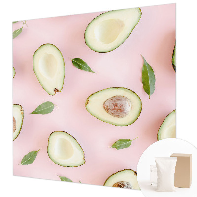 Fototapet til børn med avocado-motiv