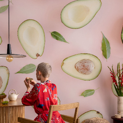 Fototapet til børn Avocado-sammensætning