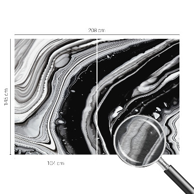 Fototapet på mål Monokromatiske bølger