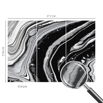 Fototapet på mål Monokromatiske bølger