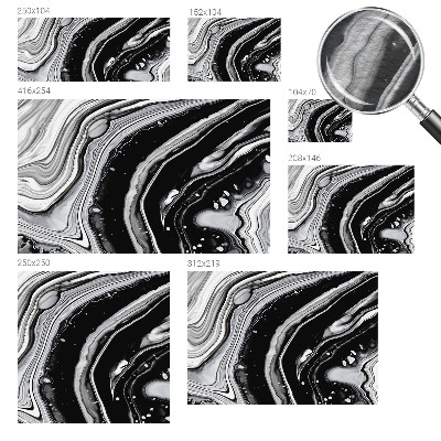 Fototapet på mål Monokromatiske bølger