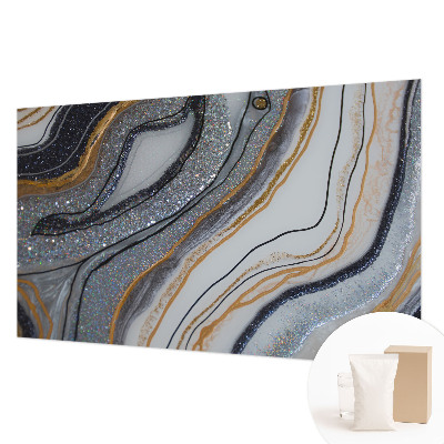 Fototapet efter mål Stenbølger