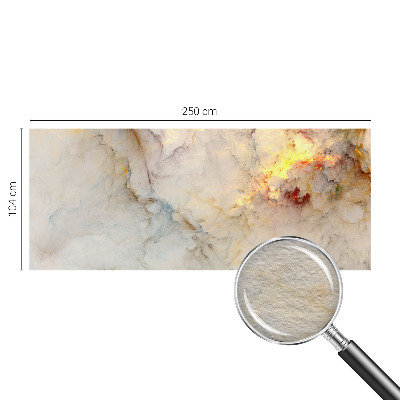 3D fototapet Farverigt landskab