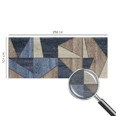 Non-woven fototapet med geometriske mønstre