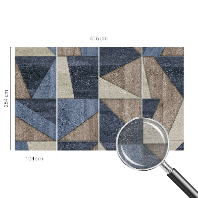 Non-woven fototapet Geometriske mønstre