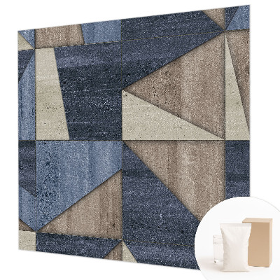 Non-woven fototapet med geometriske mønstre