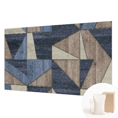 Non-woven fototapet med geometriske mønstre