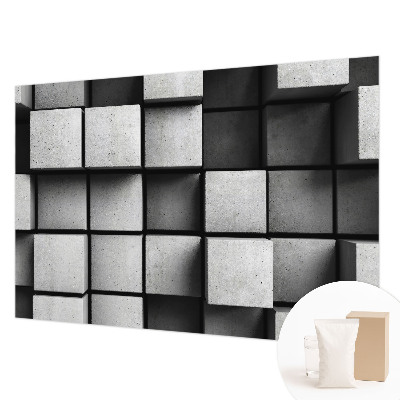 Foto tapet Geometriske terninger