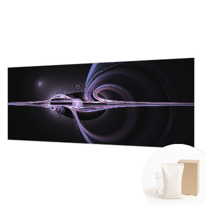 Fotovæg soveværelse Kosmisk abstraktion