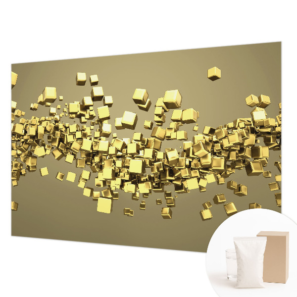 Høj kvalitet fototapet Kreative terninger