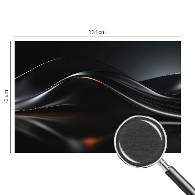 Modern fototapet Metalliske bølger