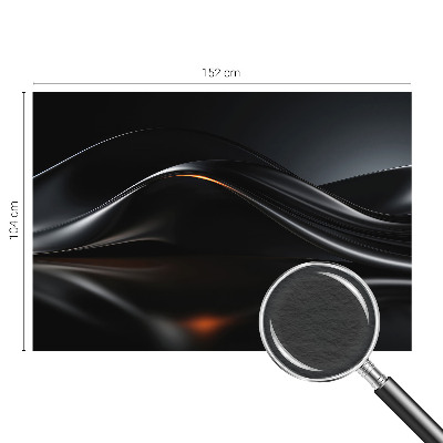 Modern fototapet Metalliske bølger