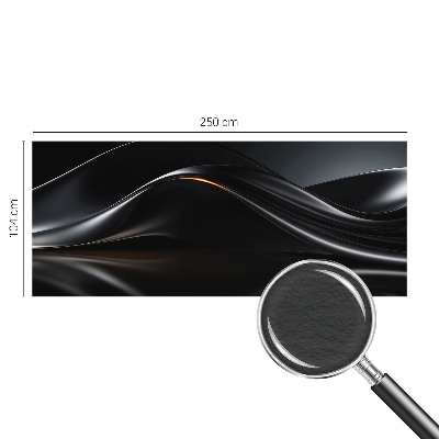 Modern fototapet Metalliske bølger