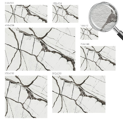 Fototapet Marmor revner