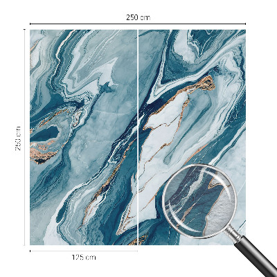 Non-woven fototapet med motiv af mineralsk elegance