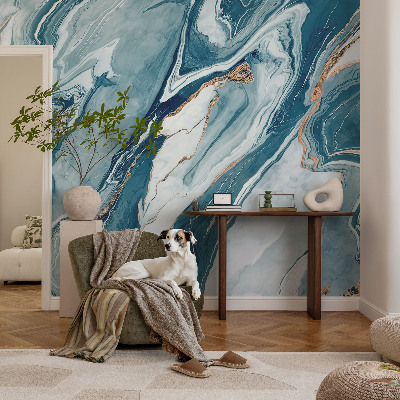 Non-woven fototapet med motiv af mineralsk elegance