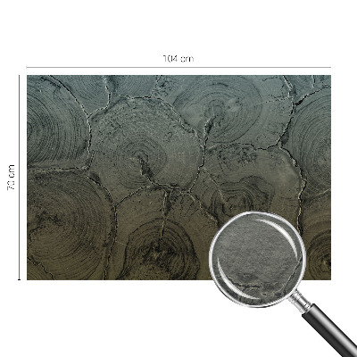 Tapet væg Træringe