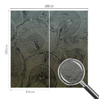 Tapet væg Træringe