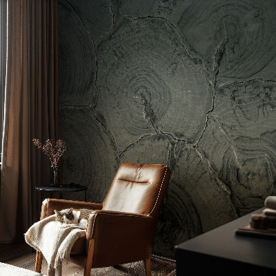 Tapet væg Træringe