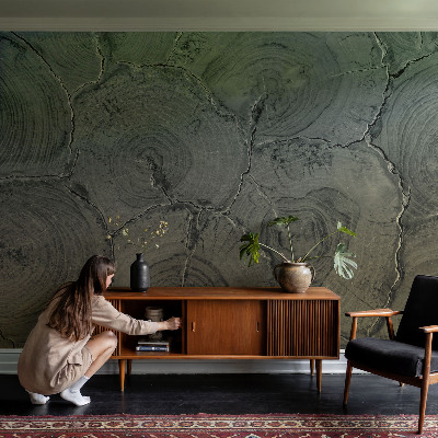 Tapet væg Træringe