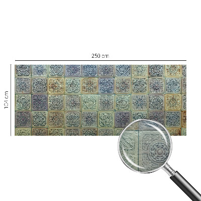 Fototapet soveværelse Geometriske fliser