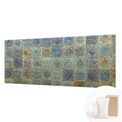 Fototapet soveværelse Geometriske fliser