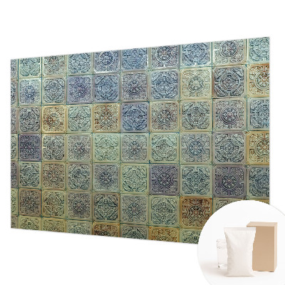 Fototapet soveværelse Geometriske fliser