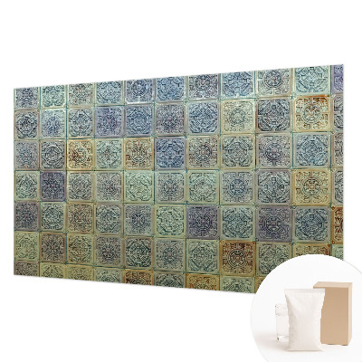 Fototapet soveværelse Geometriske fliser