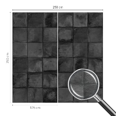 Fototapet børneværelse Grå fliser